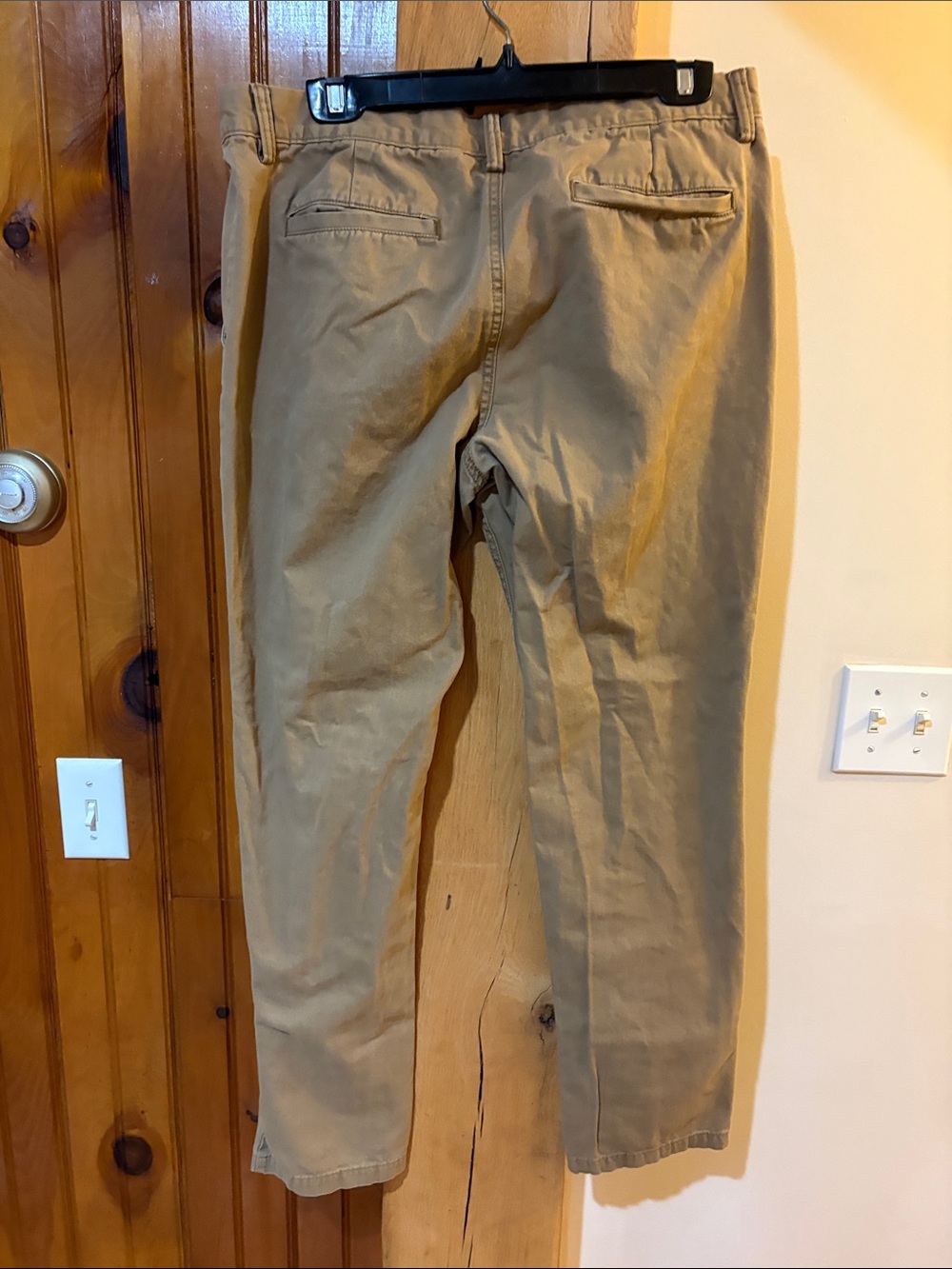 Old Navy Men's Khaki Straight-Leg Chinos - Picture 4 of 4